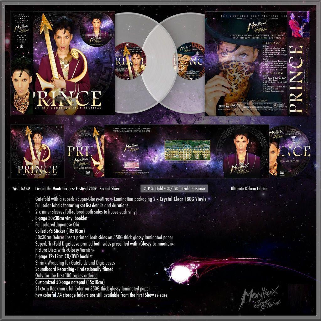 Prince – Live At The Montreux Jazz Festival 2009 Second Show, Verzenden, 2000 - 2009, Nieuw in verpakking, 12 inch