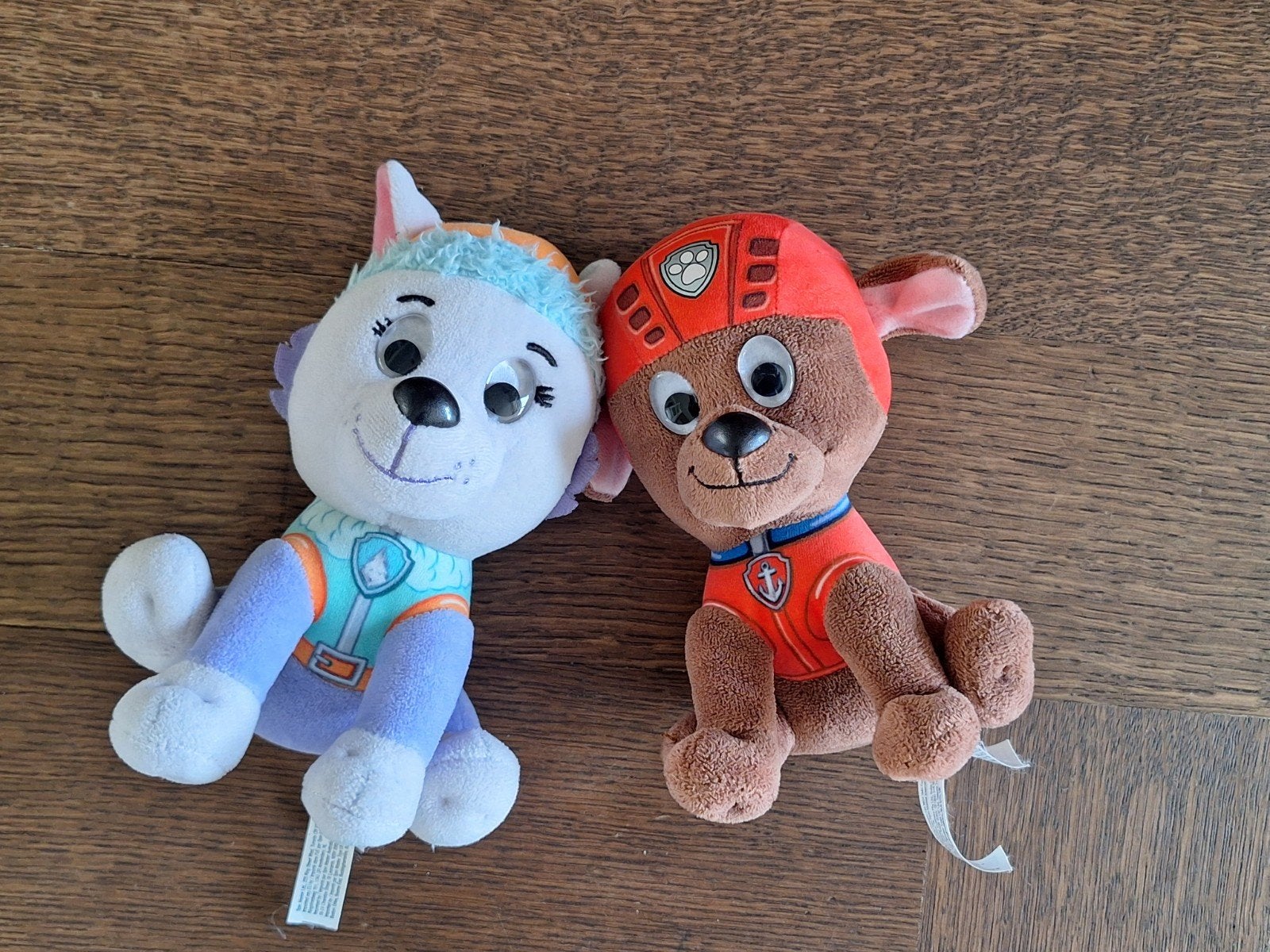 Knuffel Paw Patrol (Everest & Zuma), Ophalen of Verzenden
