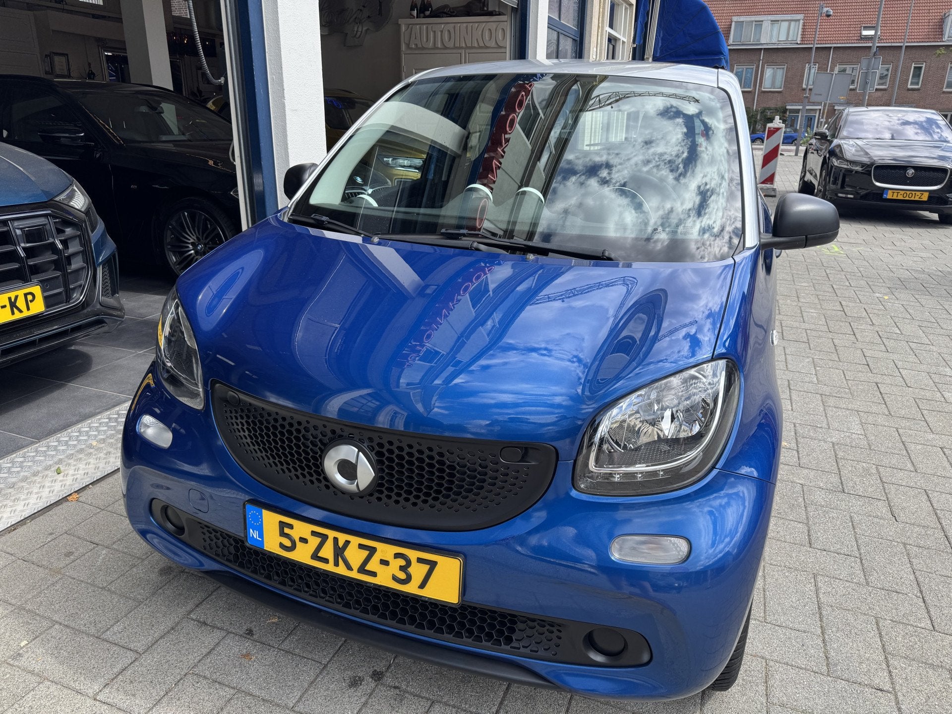 Smart Forfour 1.0 Essential Edition NL AUTO. (bj 2015), Auto's, Achterwielaandrijving, Gebruikt, Start-stop-systeem, Origineel Nederlands
