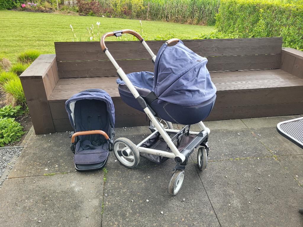 Mutsy iGo kinderwagen, Gebruikt, Verstelbare duwstang, Mutsy, Ophalen