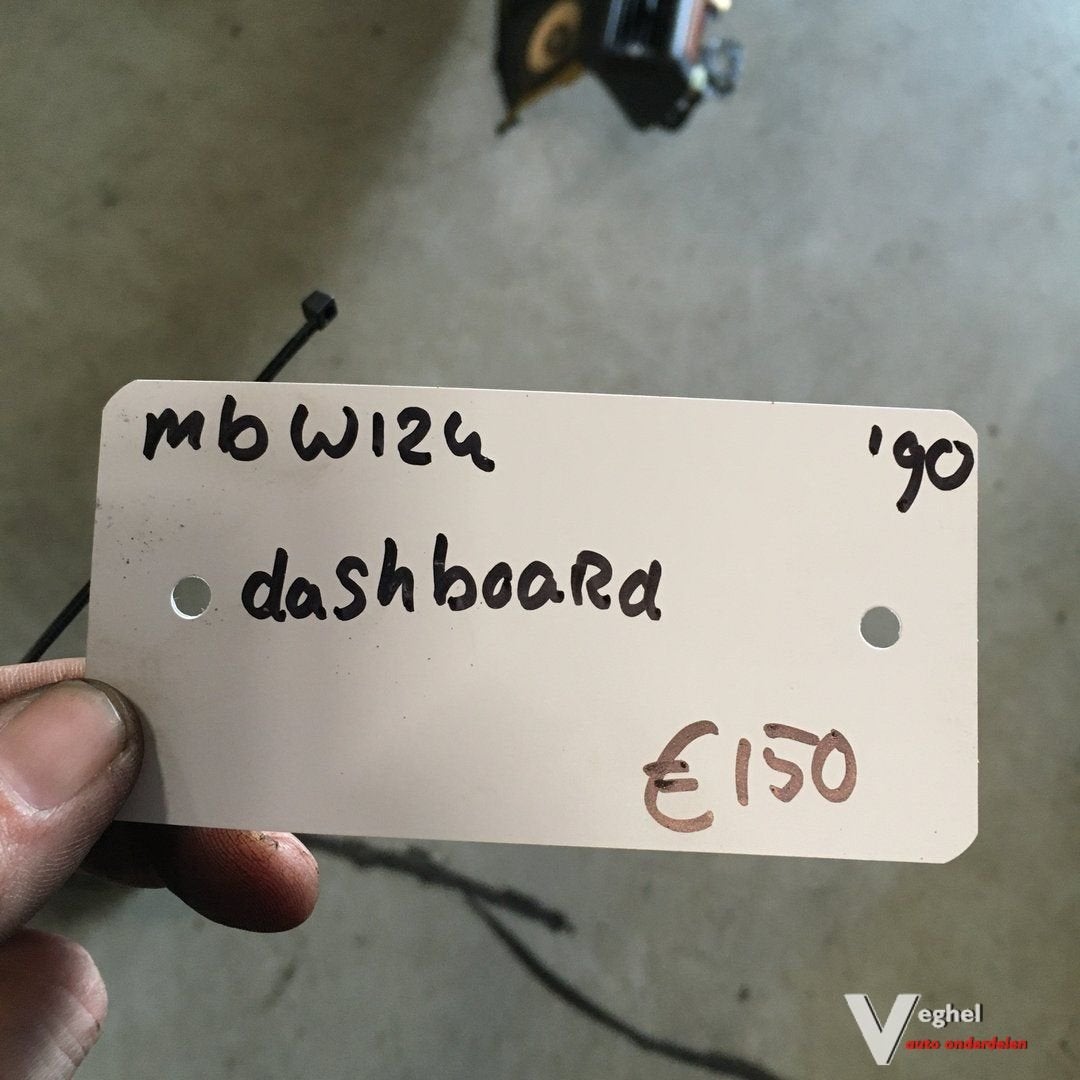 Mercedes W124 1990  Dashboard, Ophalen, Gebruikt, -, -