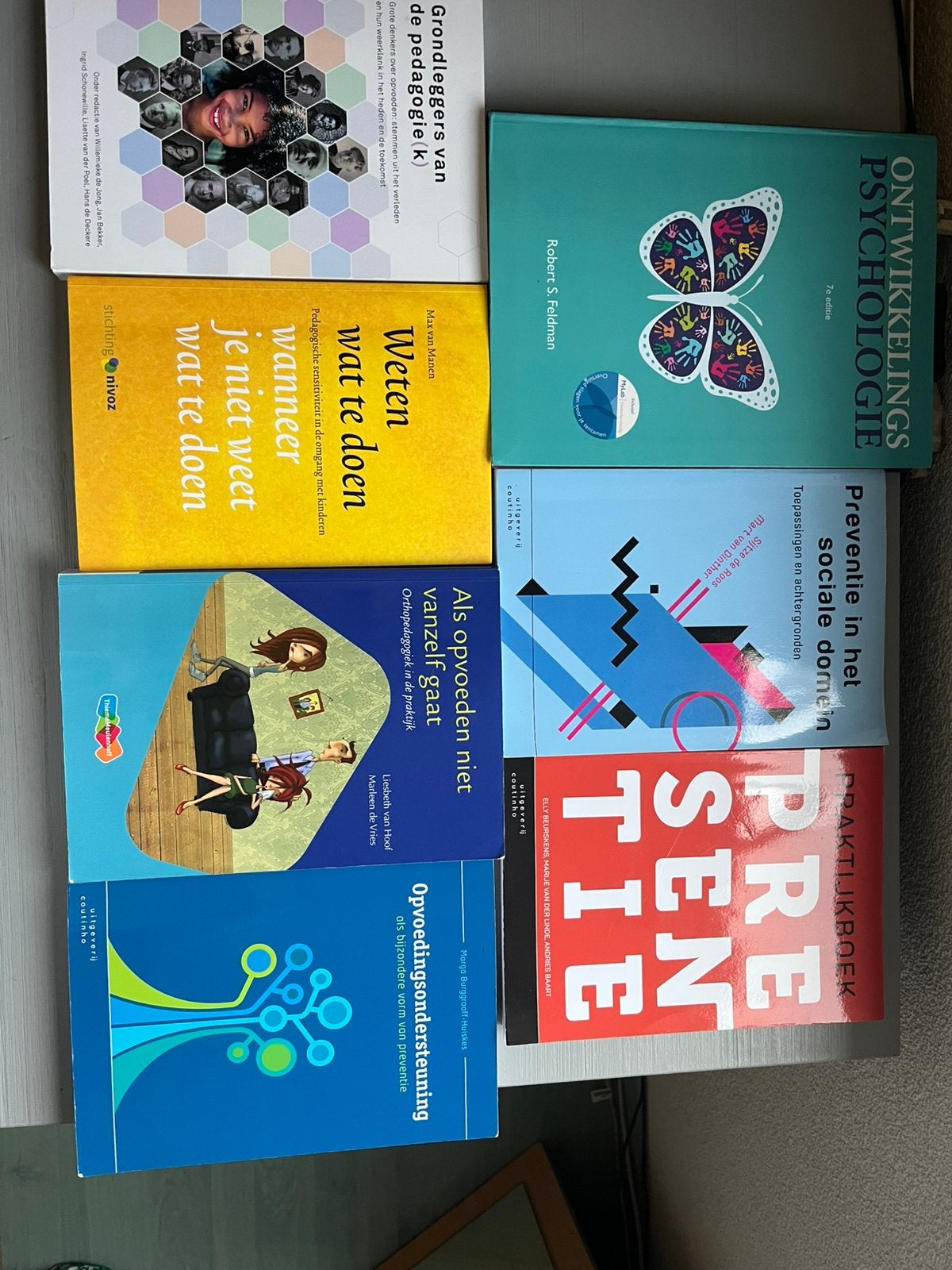 Diversen pedagogiek studieboeken, Boeken, Ophalen of Verzenden, Beta, Zo goed als nieuw, HBO