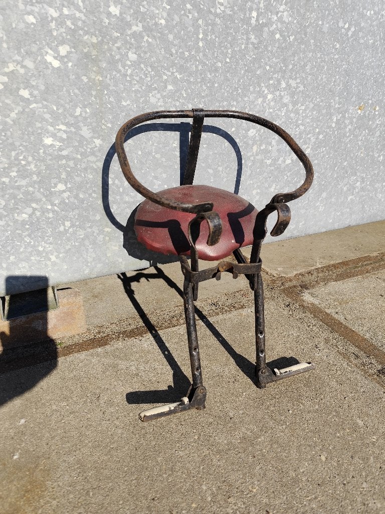 Antiek fiets accessoires Primus zadel, kinderstoeltje, Ophalen of Verzenden, Gebruikt