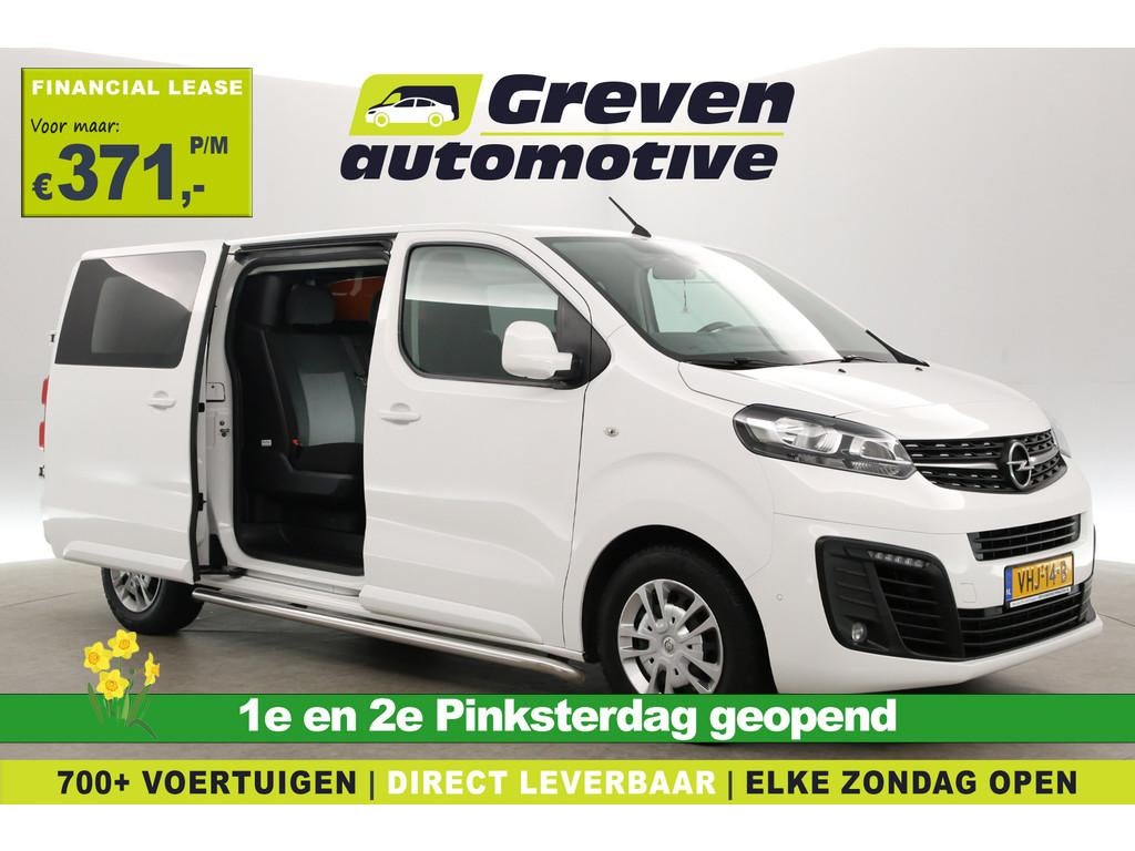 Opel Vivaro 2.0 CDTI L3H1 | Dubbele Cabine | Airco | Cruise, Auto's, Voorwielaandrijving, Stof, Gebruikt, Euro 6