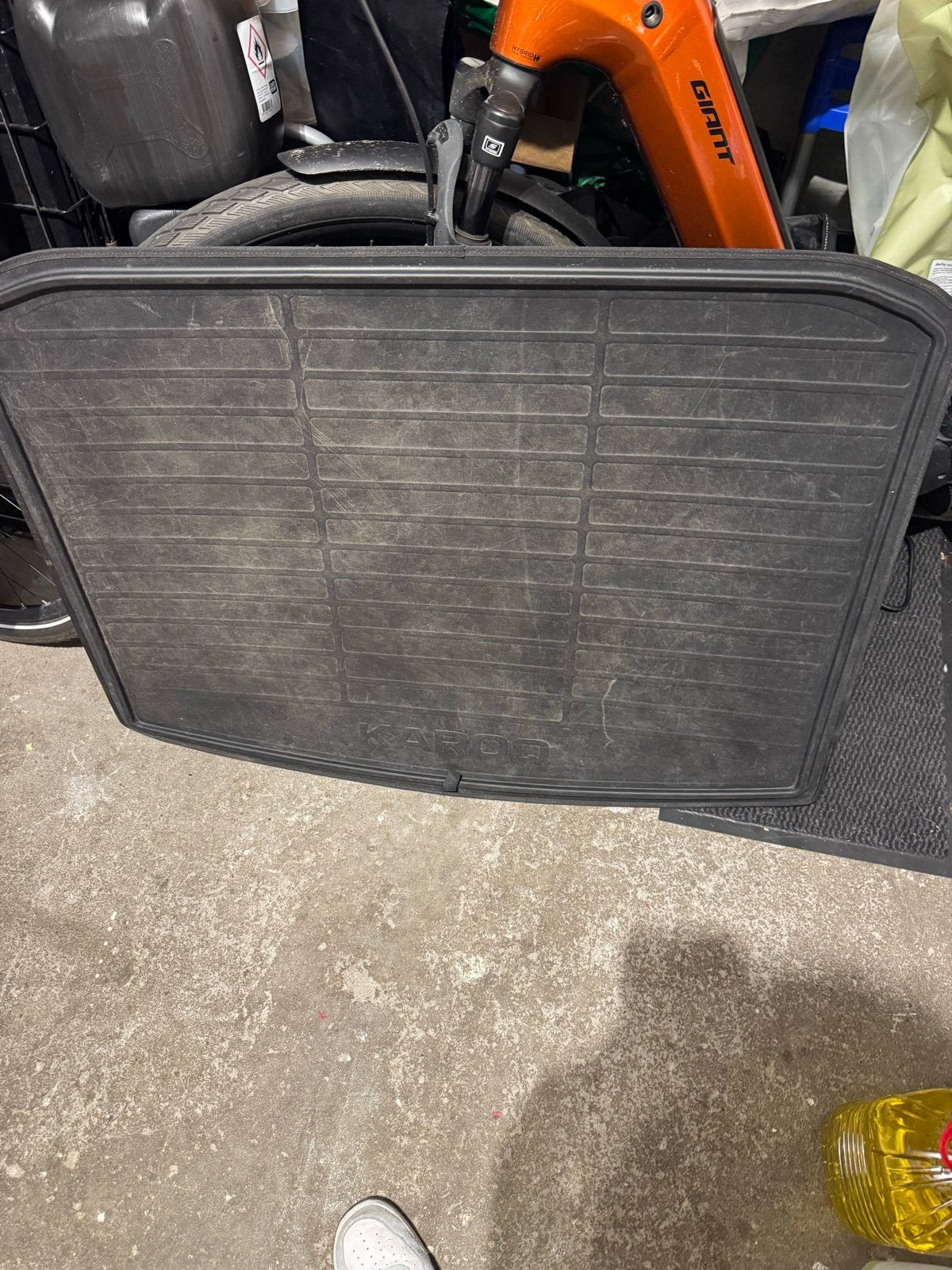 Skoda Karoq achterbak mat - 2022 model, Ophalen, Gebruikt