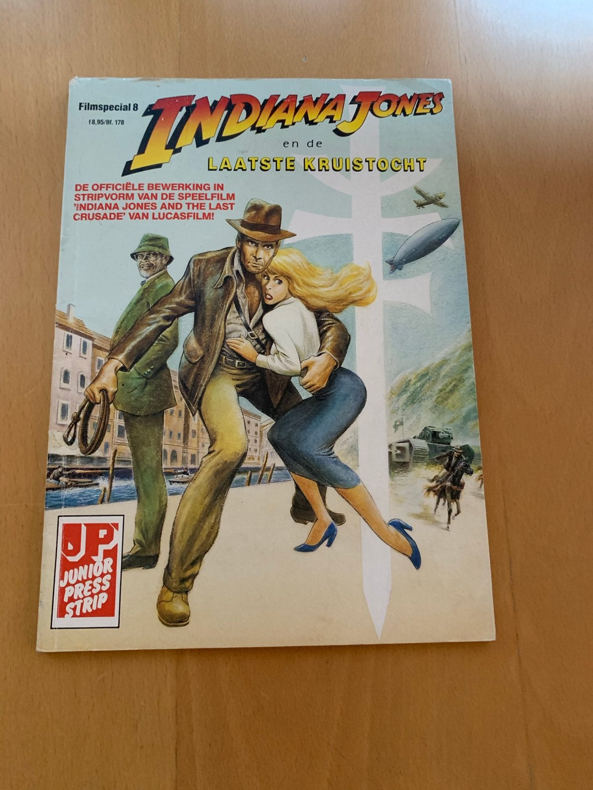 Indiana Jones en de Laatste Kruistocht - Filmspecial 8, Boeken, Eén stripboek, Ophalen of Verzenden, Gelezen