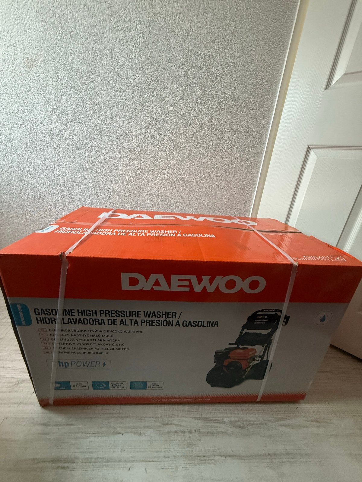 Nieuwe Daewoo Benzine Hogedrukreiniger - Ongebruikt!