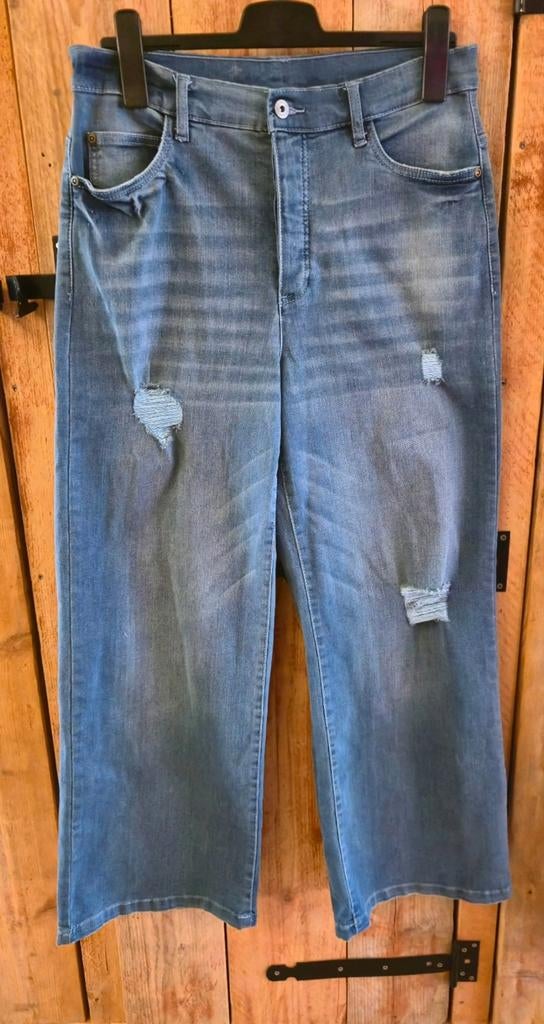 Bonprix jeans model Marlene Dietrich Maat 42, Bonprix, Blauw, Ophalen of Verzenden, Zo goed als nieuw