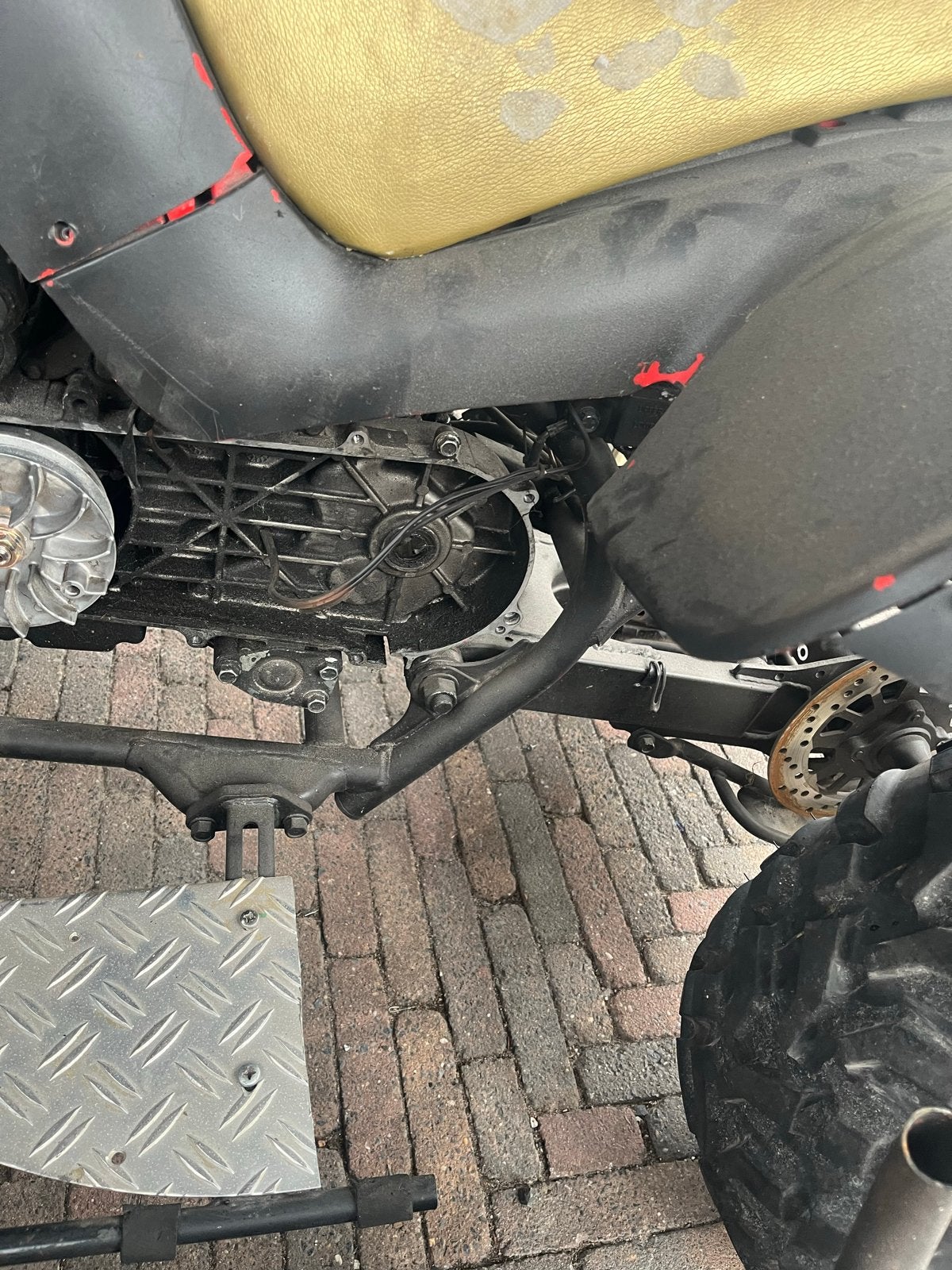 Quad met onderdelen - Ideaal voor hobbyist/opknapper, Ophalen of Verzenden