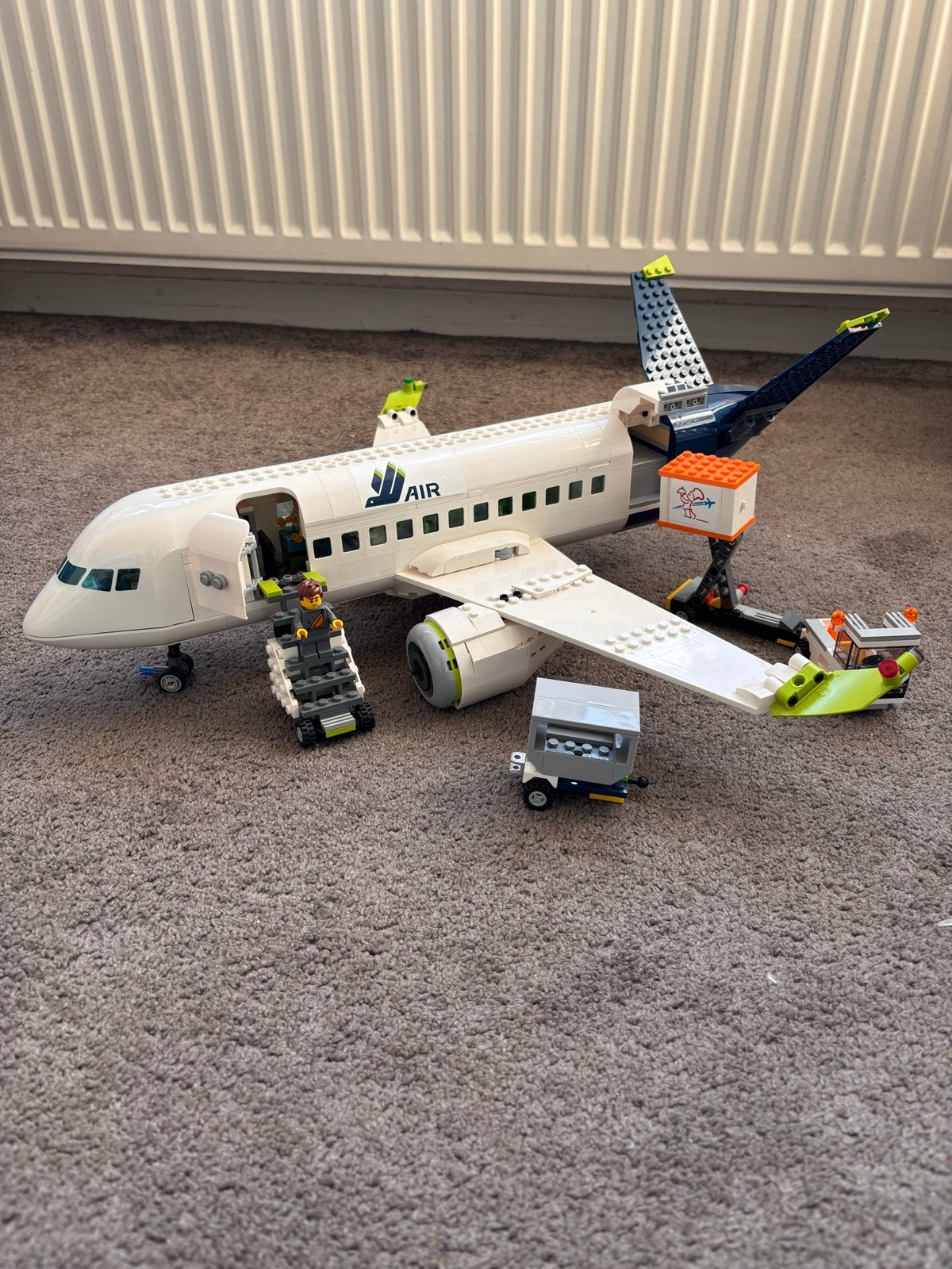 Lego Vliegtuig, Kinderen en Baby's, Ophalen, Inclusief minifiguren, Lego, Complete set