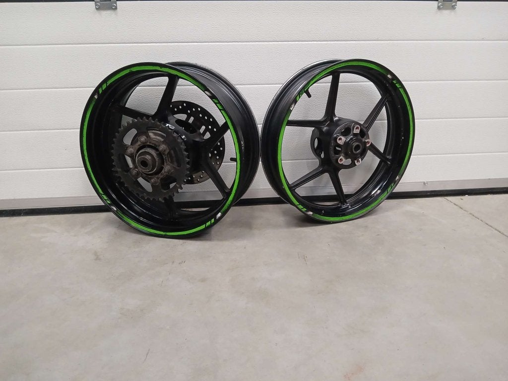 Kawasaki Ninja 1000 SX set wielen velgen, Motoren, Gebruikt, Niet ingevuld, Niet ingevuld, Ophalen
