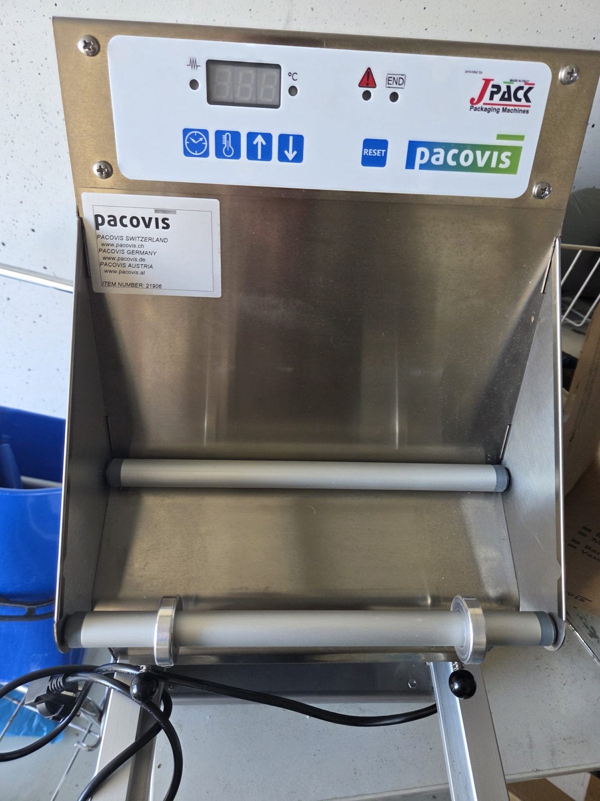 Pacovis/JPack Sealmachine voor biologische bakjes, Ophalen of Verzenden