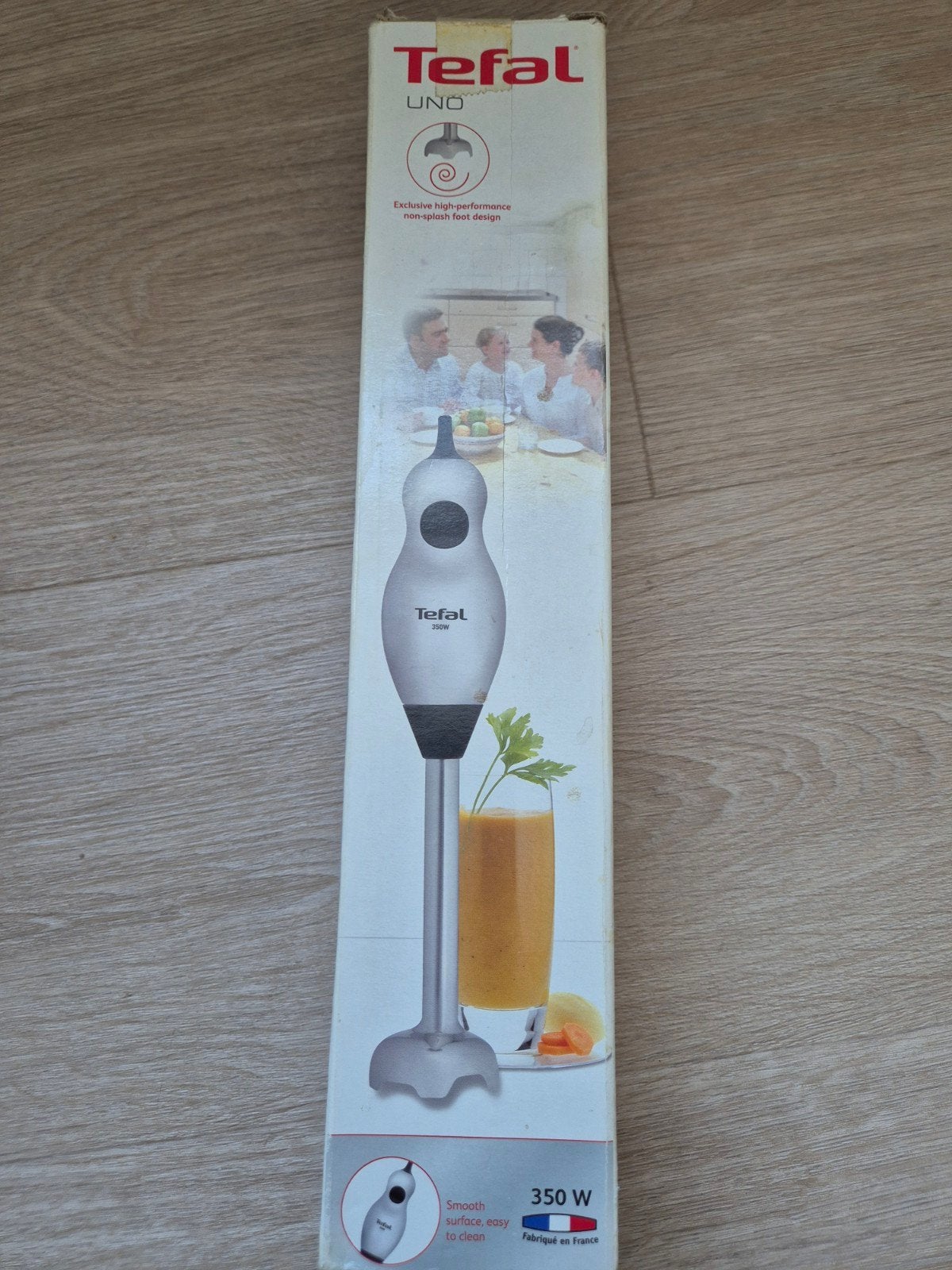 Tefal UNO Staafmixer - 350W, Ophalen of Verzenden, Zo goed als nieuw, Blender