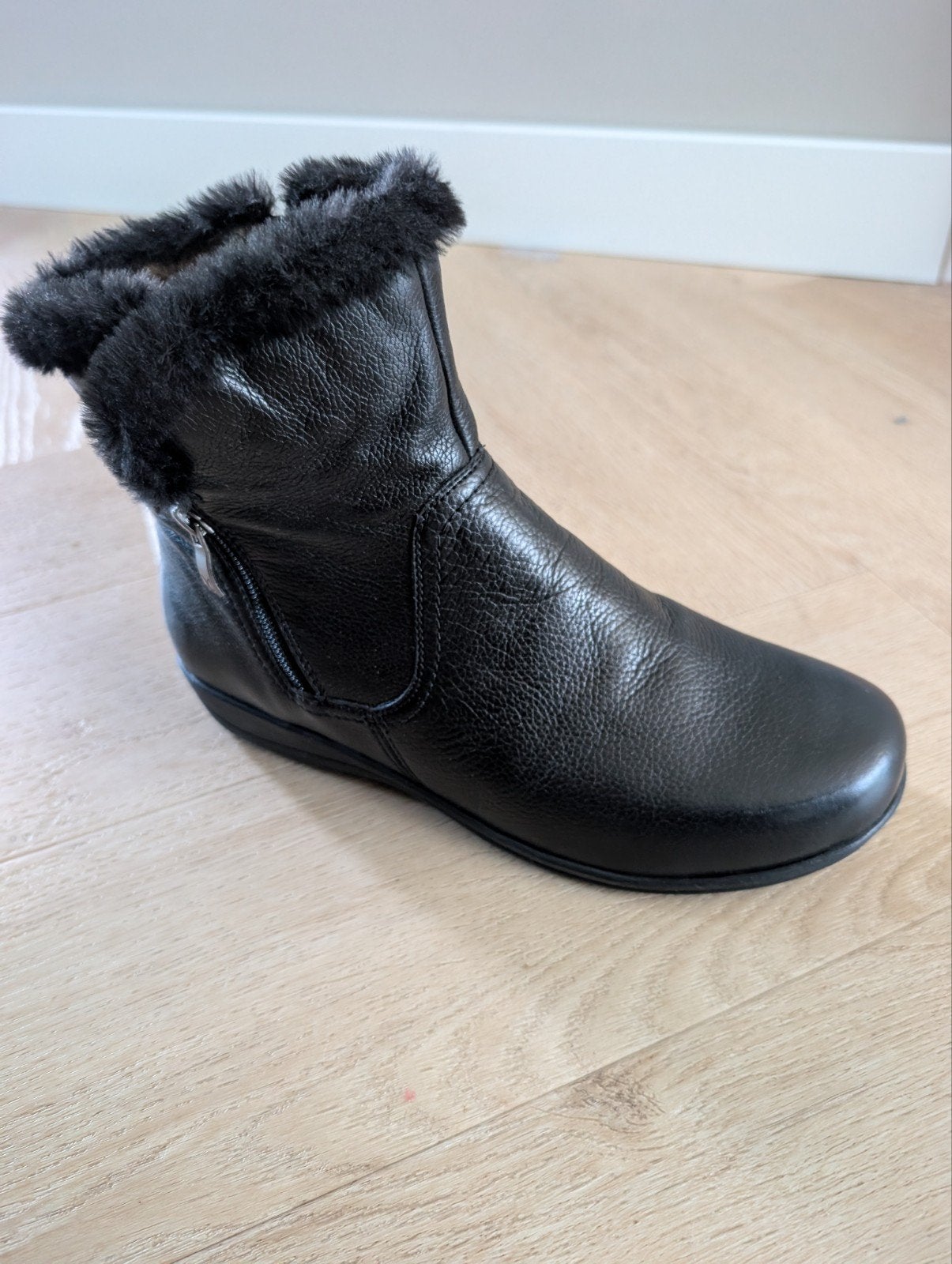 Caprice Black Nappa, Zwart, Lage of Enkellaarzen, Nieuw, Ophalen of Verzenden