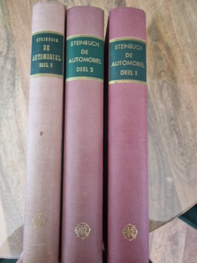Steinbuch De Automobiel - Deel 1, 2 en 3, Ophalen of Verzenden, Gelezen, Algemeen, Onbekend
