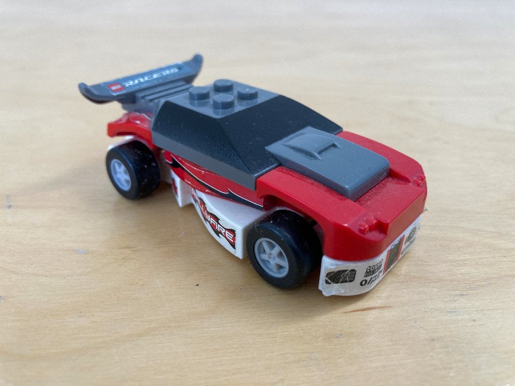 LEGO Racers - McDonalds Happy Meal Racers Car 3 - Raceauto 1, Gebruikt, Lego, Ophalen of Verzenden, Compleet