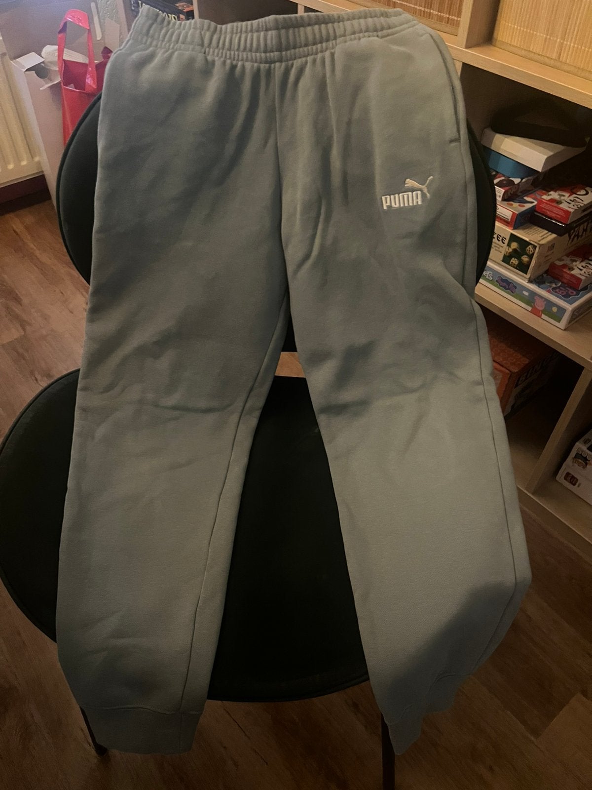 Joggingbroek puma maat 152, Kinderen en Baby's, Kinderkleding | Maat 152, Ophalen of Verzenden, Zo goed als nieuw, Jongen, Broek