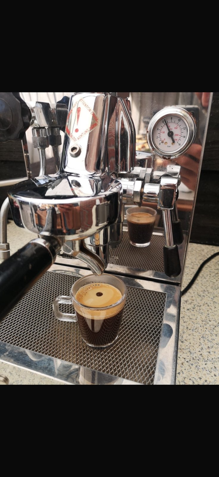 Isomac Zafiro koffieapparaat, Witgoed en Apparatuur, Ophalen of Verzenden, Gebruikt, Espresso apparaat