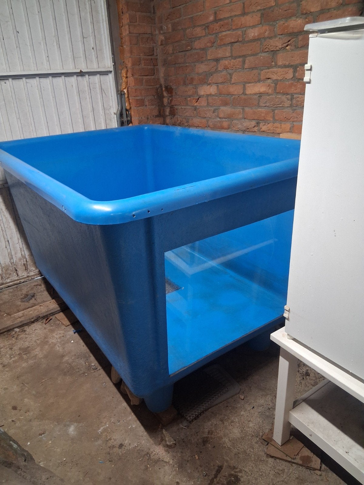 quarantaine bak / vijver bak, Ophalen, Gebruikt, Leeg aquarium