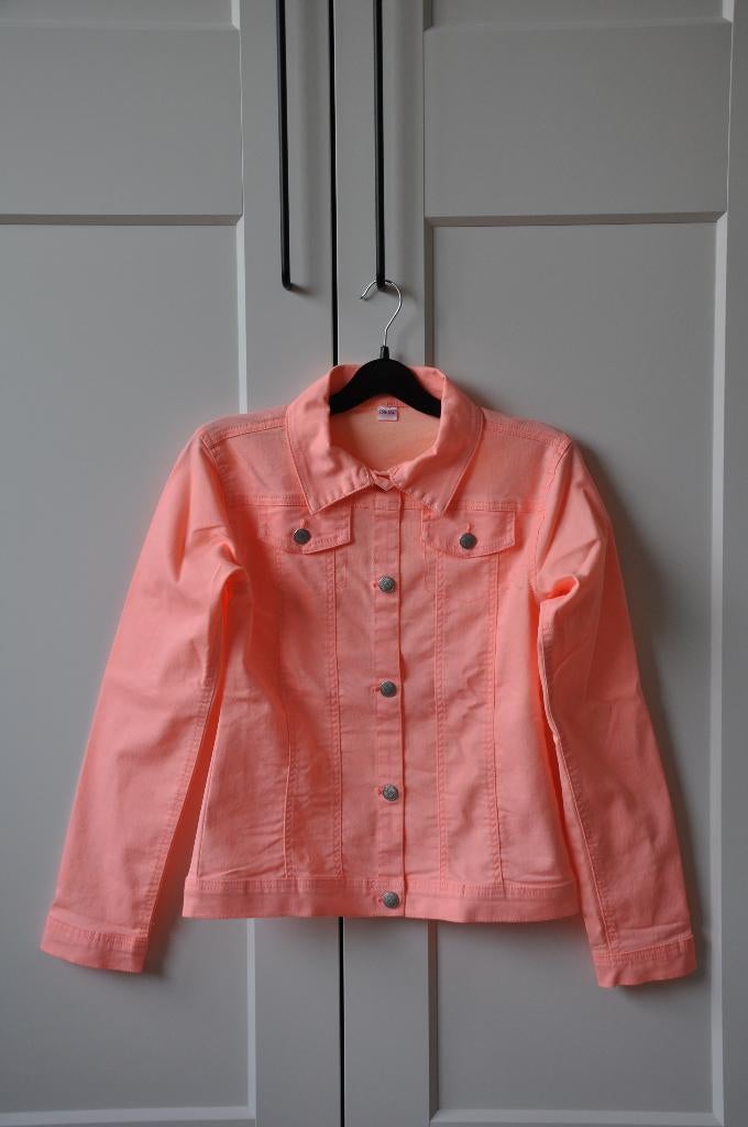 spijkerjas 158/164, jasje 158/164, kinderkleding 158/164, Kinderen en Baby's, Kinderkleding | Maat 158, Zeeman, Meisje, Nieuw