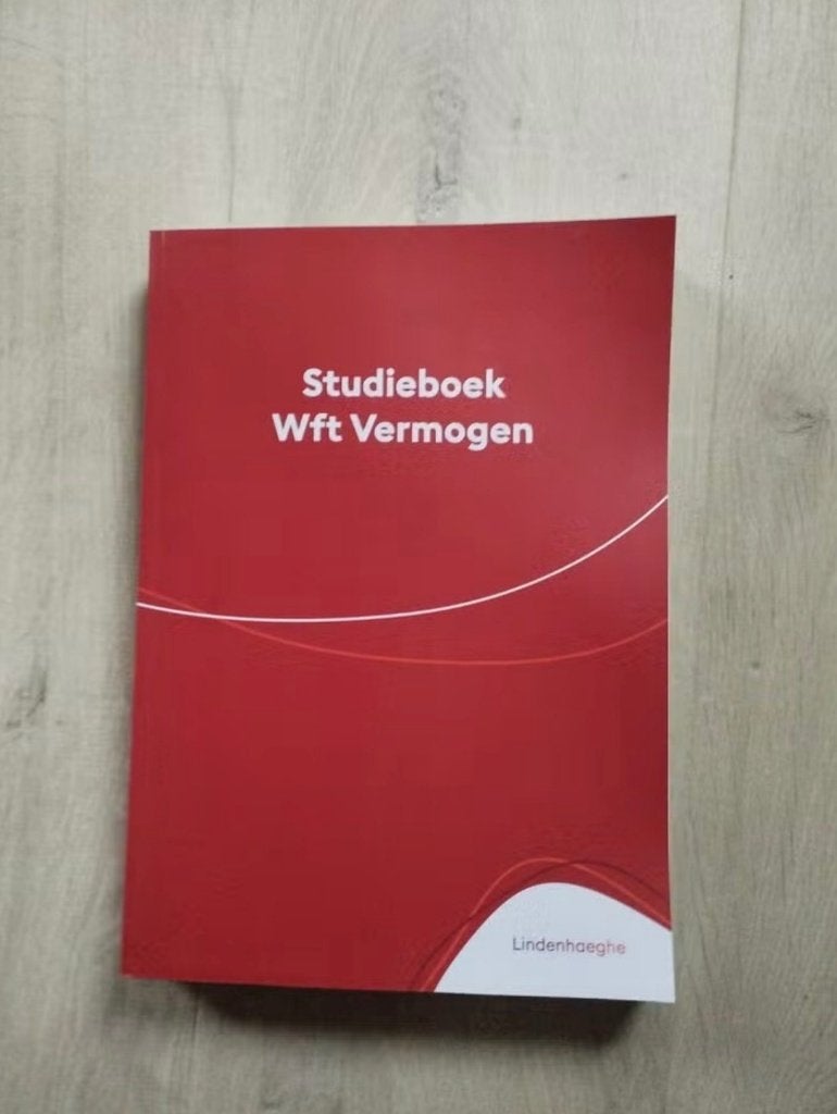 Studieboek WFT vermogen - Nieuw - €50, Verzenden, Beta, Nieuw, HBO