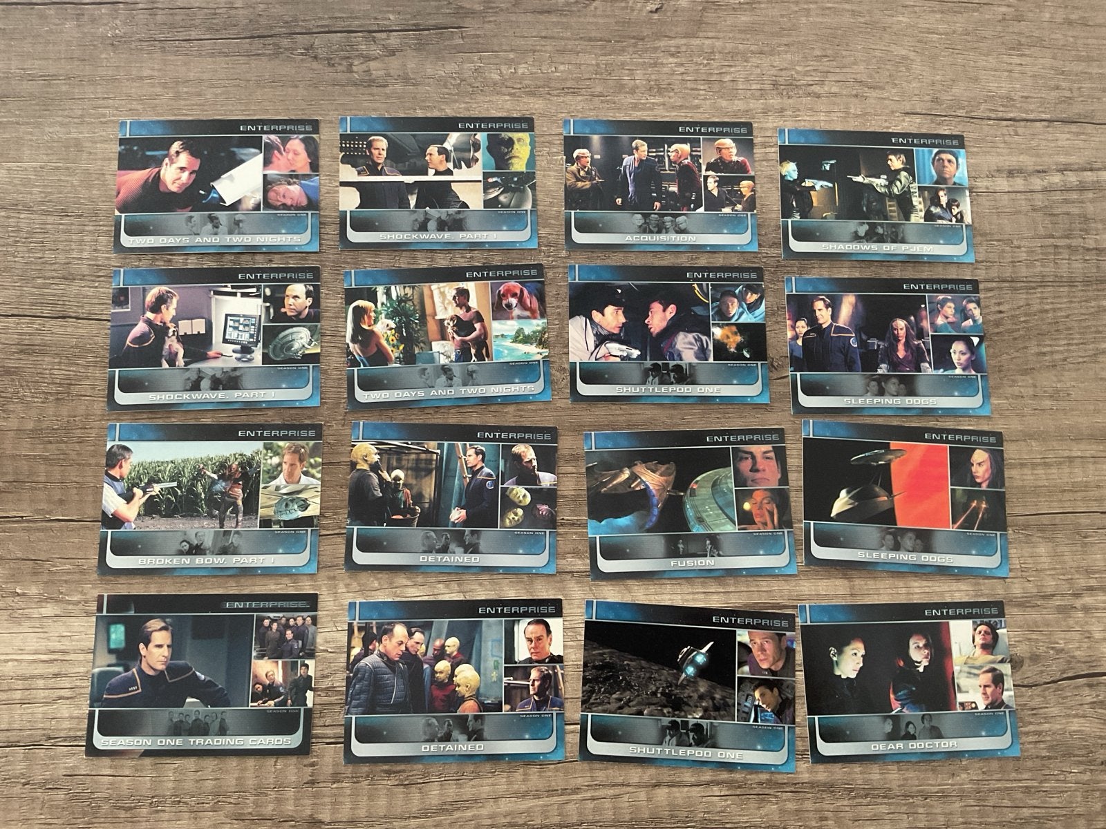 Star Trek Enterprise Trading Cards - Diverse Set, Verzamelen, Ophalen of Verzenden, Gebruikt