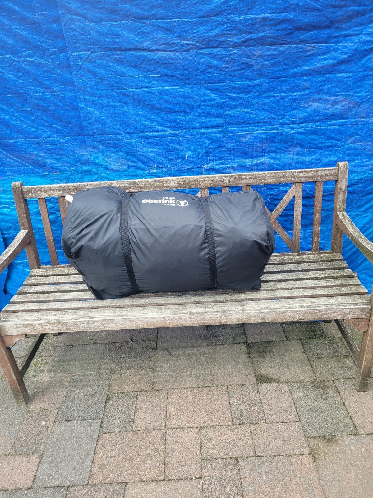 opblaasbare tent, Ophalen of Verzenden, Zo goed als nieuw, Tot en met 4