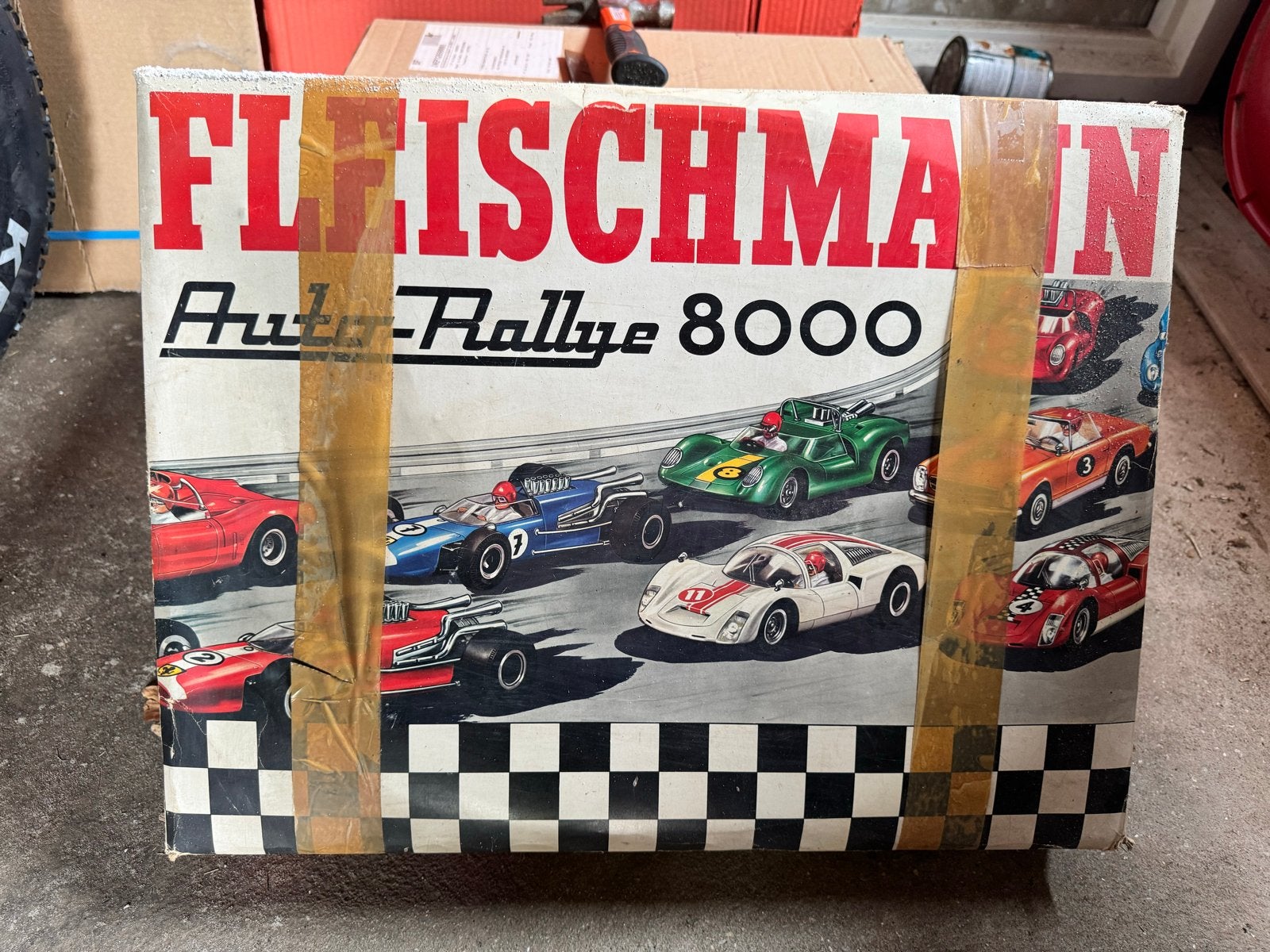 Fleischmann Auto-Rallye 8000 Racebaan Set, Kinderen en Baby's, Speelgoed | Racebanen, Ophalen, Fleischmann, Elektrisch, Racebaan