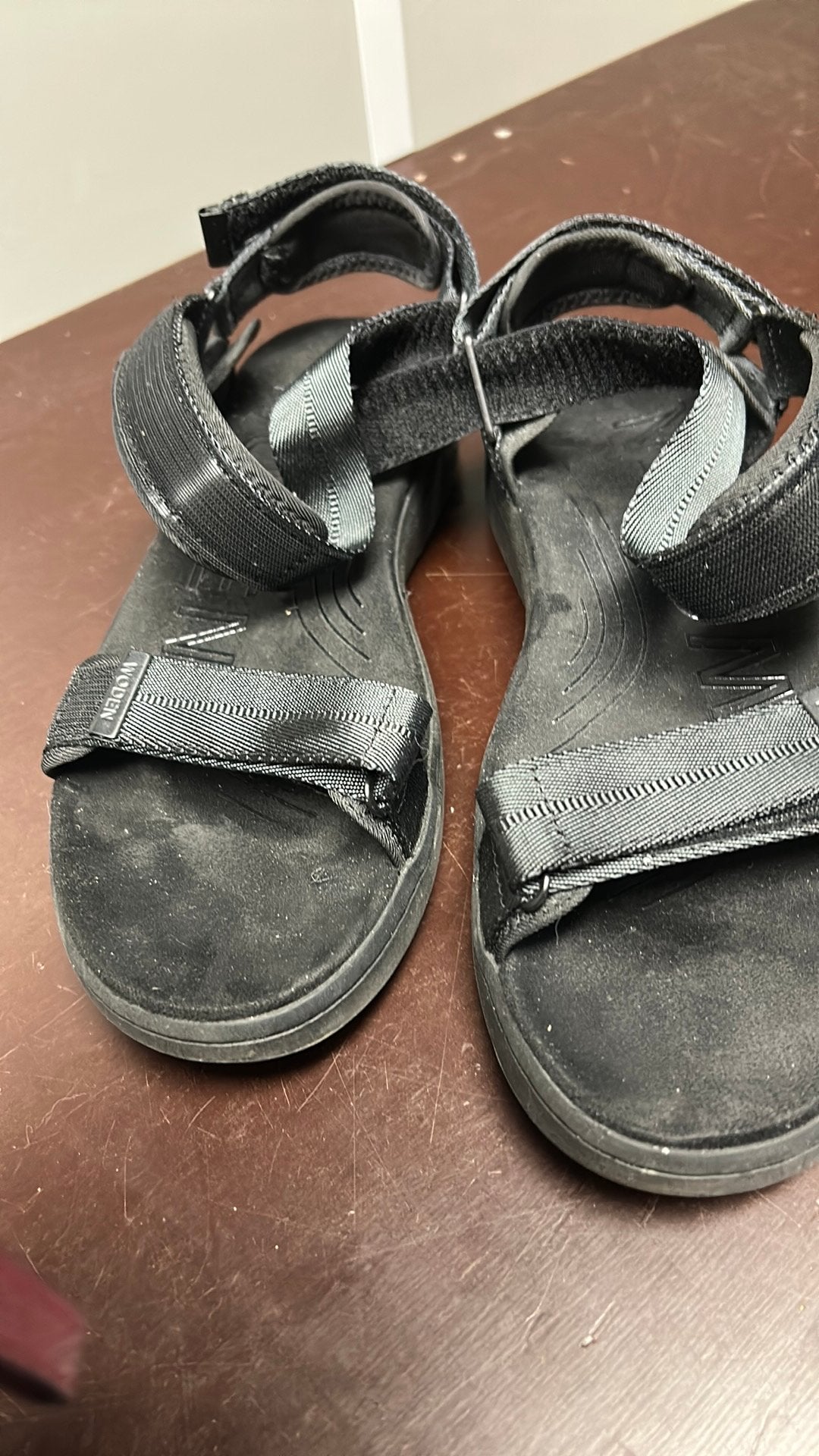 Sandalen.  Maat 42, Ophalen, Zo goed als nieuw, Sandalen of Muiltjes