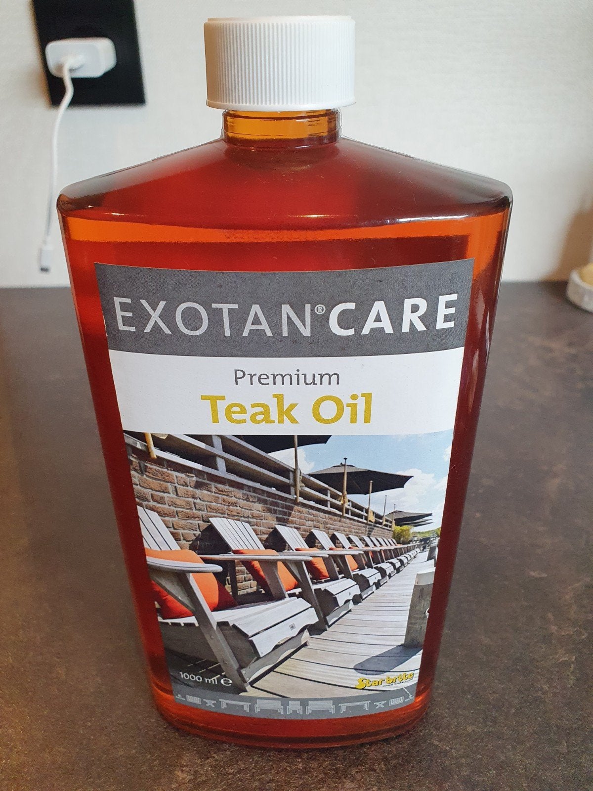 Exotan Care Premium Teak Olie - 1000 ml, Ophalen of Verzenden, Nieuw, Overige typen