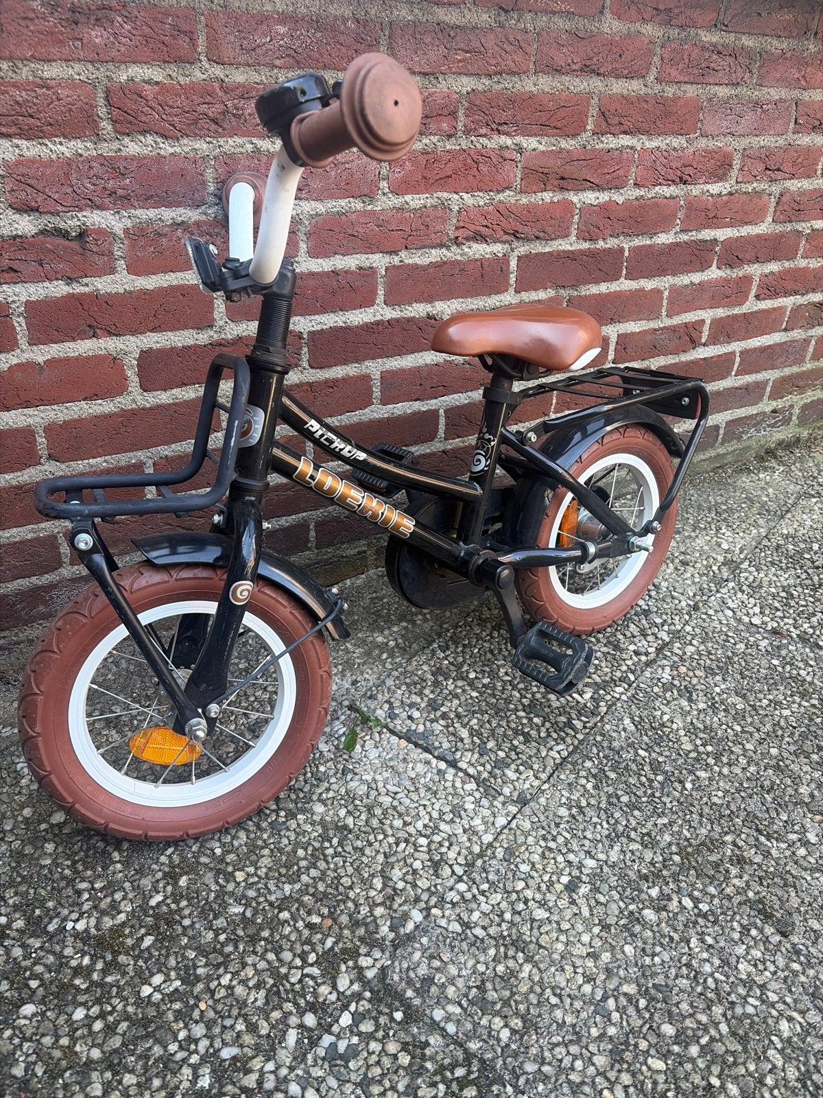 Gebruikte Loekie kinderfiets 12,5 inch, Ophalen, Gebruikt, Minder dan 16 inch