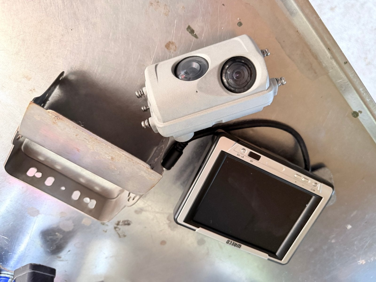 WAECO LCD SCHERM + CAMERA, Ophalen of Verzenden, Gebruikt, Overige merken