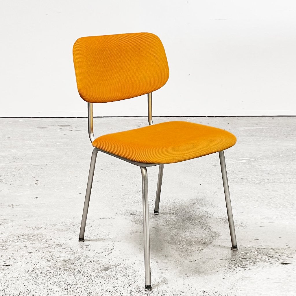 Vintage Gispen cirrus 1231 stoelen, info/prijs >beschrijving, Ophalen, Gispen retro vintage mid-century, Overige kleuren, Leer