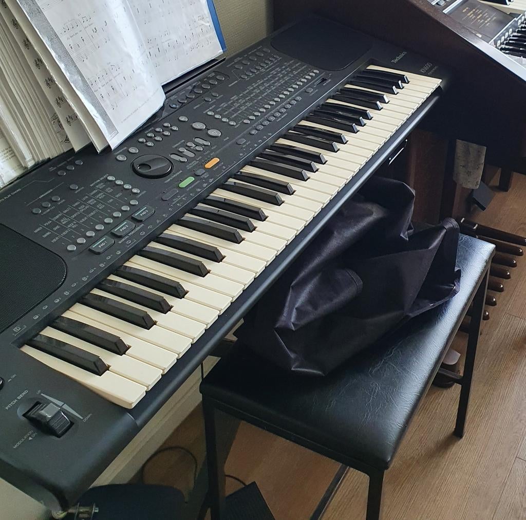 Technics KN600 Keyboard, Ophalen of Verzenden, Gebruikt, 61 toetsen, Technics