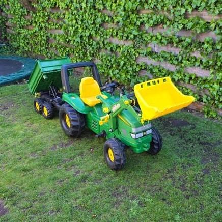 Trap tractor John Deere (Rolly Toys), Ophalen, Zo goed als nieuw, Overige merken