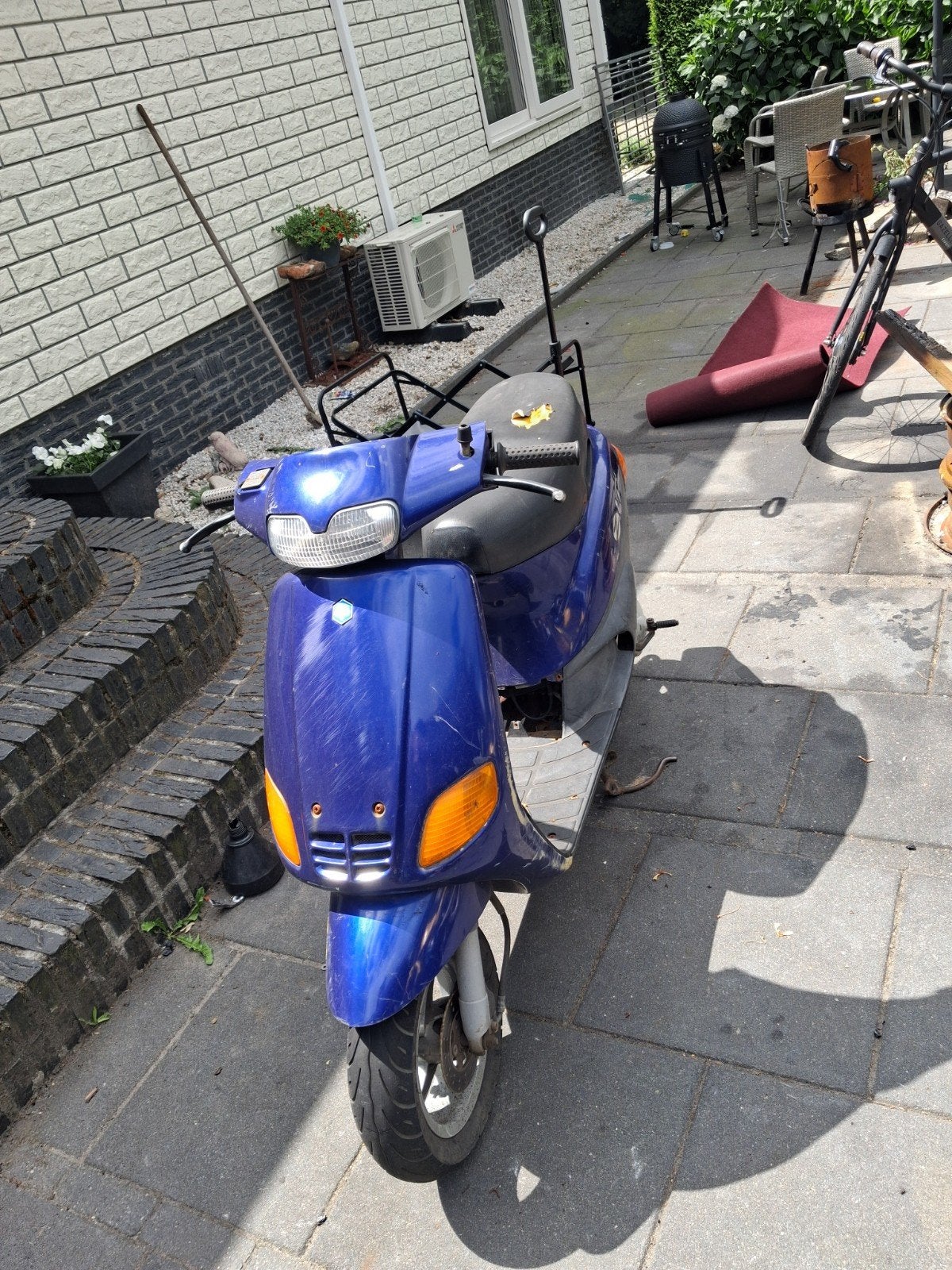 Piaggio Zip Scooter - Blauw, Gebruikt, Ophalen of Verzenden