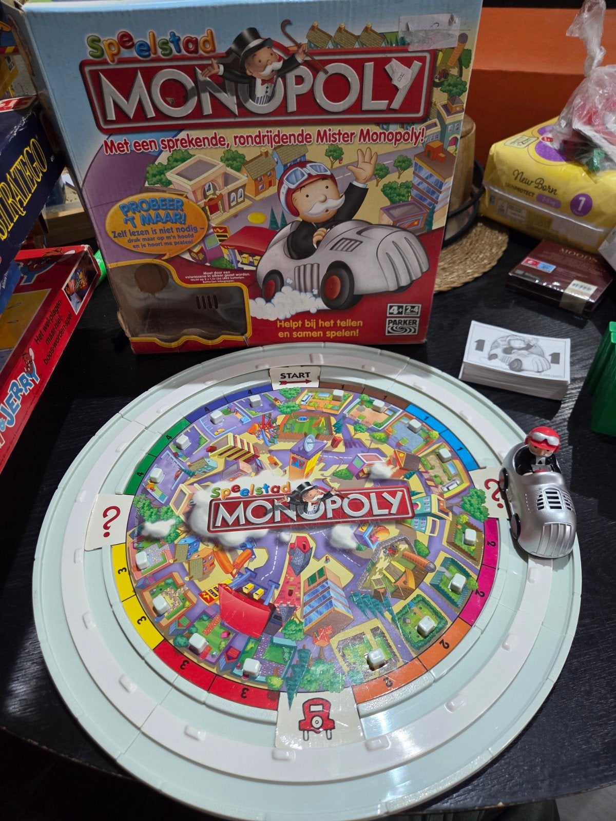 Monopoly Speelstad 2007 Hasbro, Ophalen of Verzenden, Zo goed als nieuw