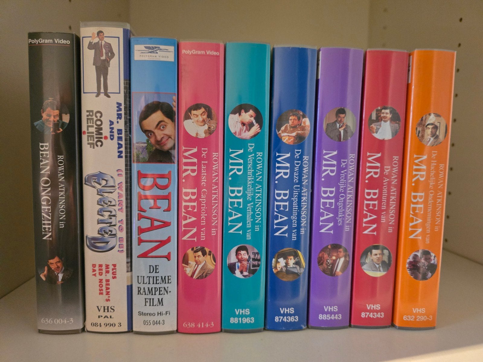 Mr. Bean VHS Collectie - Diverse Avonturen, Ophalen, Alle leeftijden, Komedie, VHS