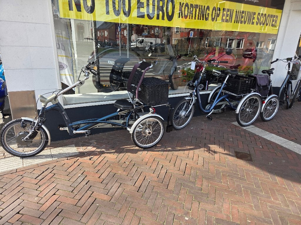 Driewielfietsen elektrisch 2e hands bij Scooterforyou,Zwolle, Ophalen, Gebruikt