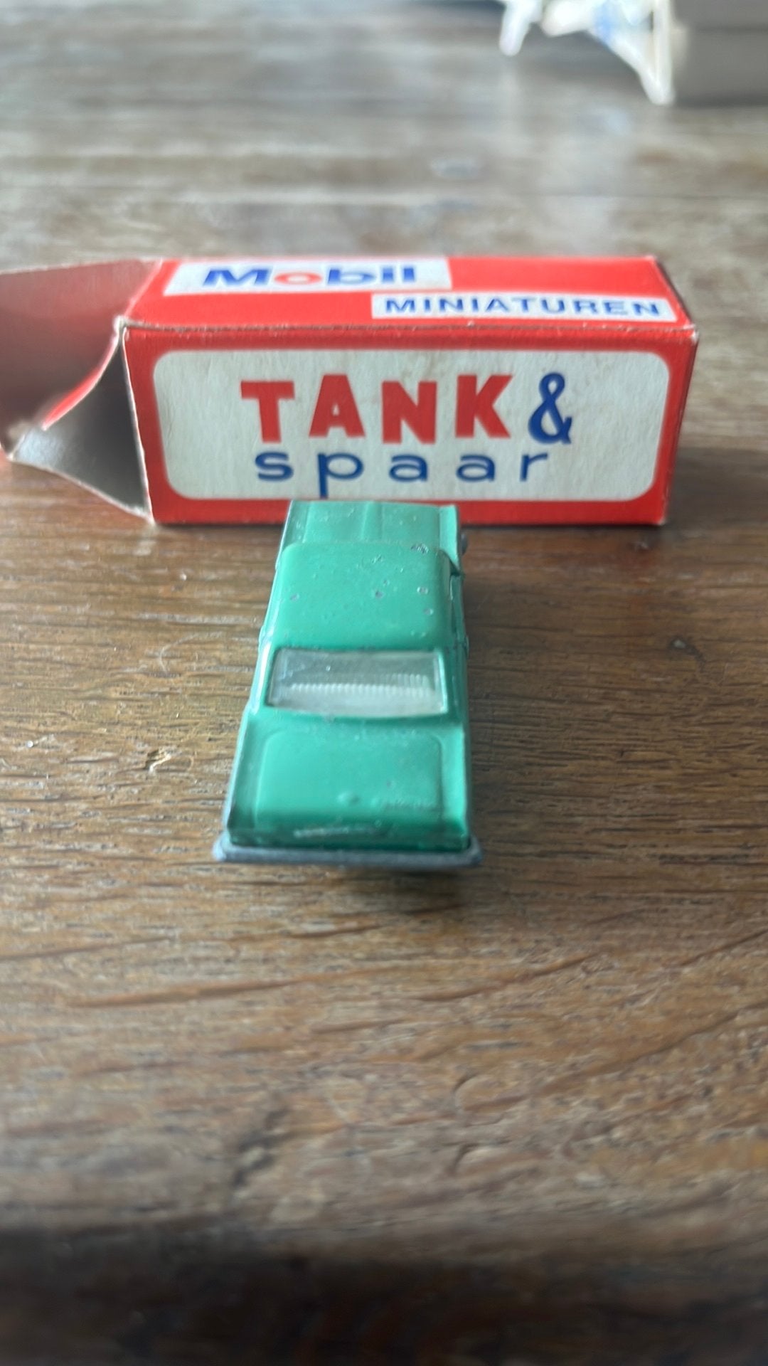 Best box Opel Rekord in zeldzame Tank & Spaar verpakking, Ophalen of Verzenden, Zo goed als nieuw, Auto