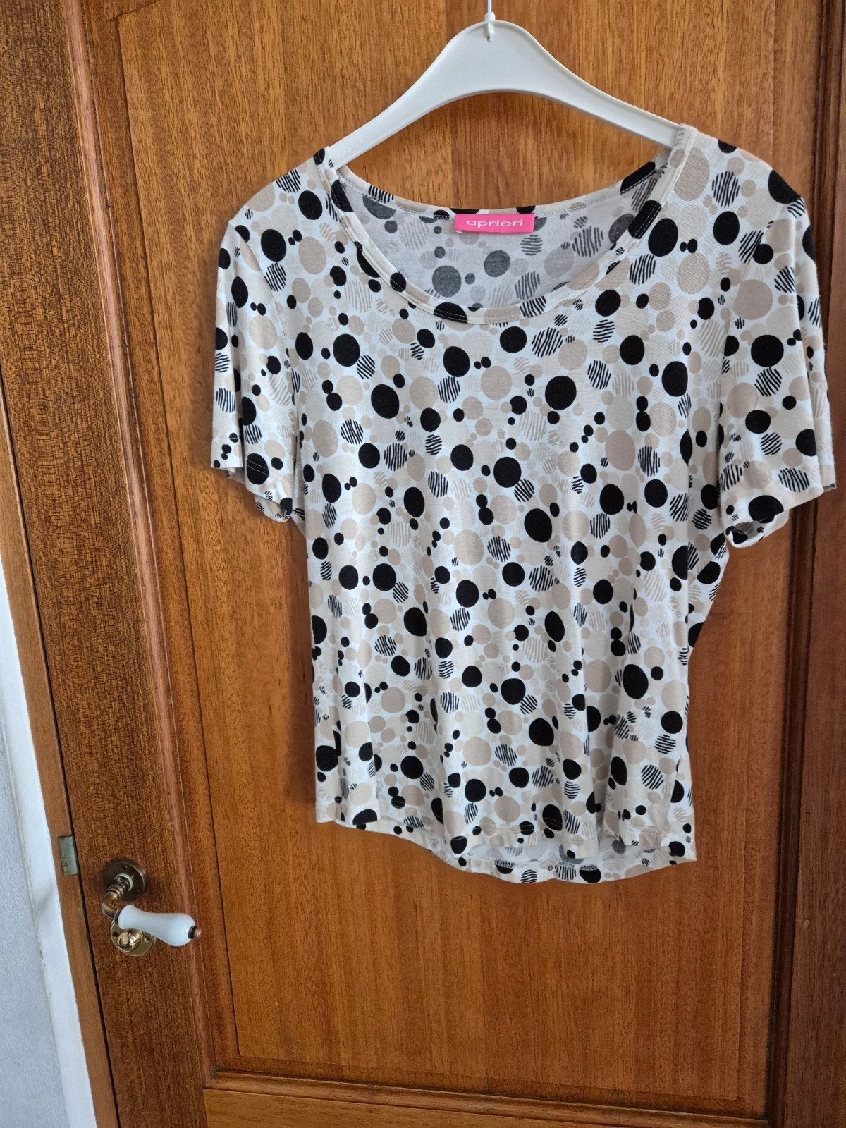 Shirt,  mt.38,  Apriori ,Nieuw, Kleding | Dames, Maat 38/40 (M), Beige, Nieuw, Ophalen of Verzenden