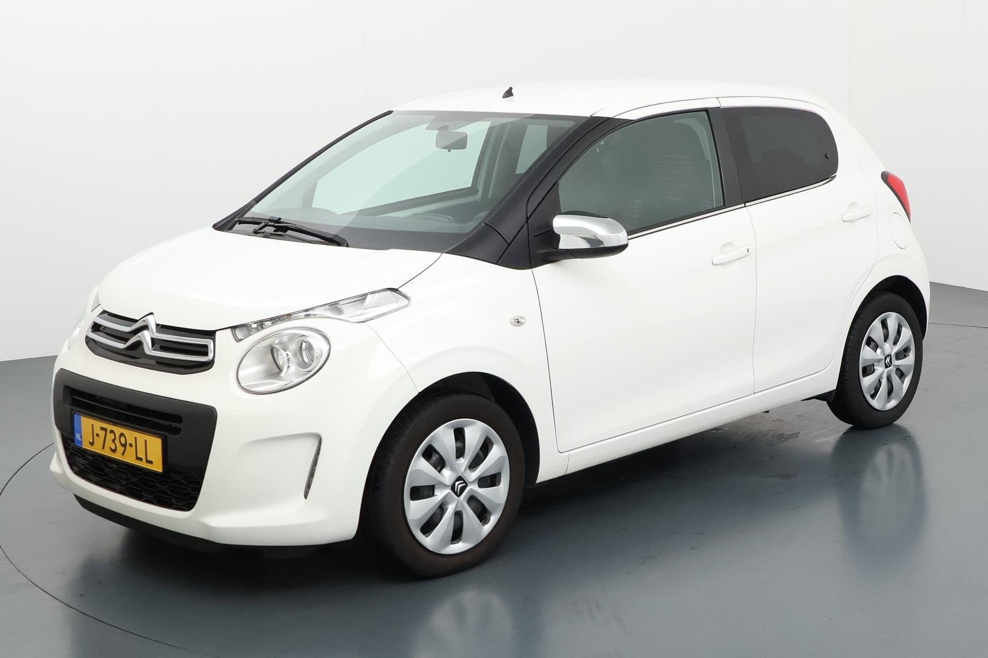 Citroen C1 1.0 VTi Feel Ideale eerste of tweede auto voor de, Voorwielaandrijving, Stof, Gebruikt, Euro 6