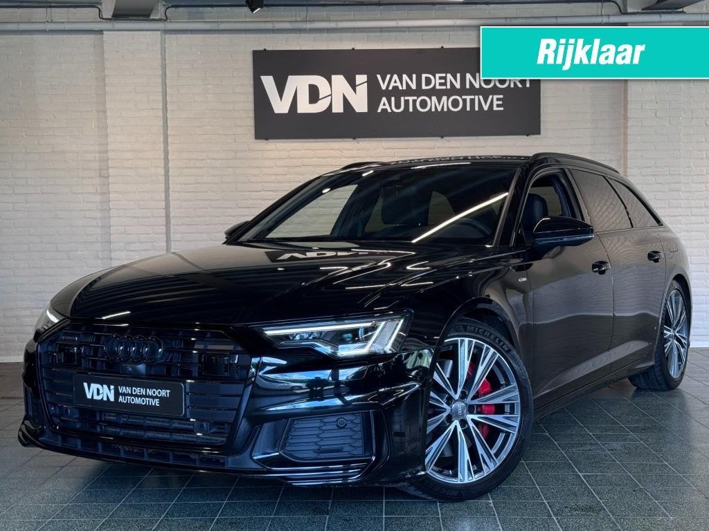 Audi A6 Avant 55 TFSI e Quattro Competition S-Line Massage H, Automaat, Gebruikt, Zwart, Leder