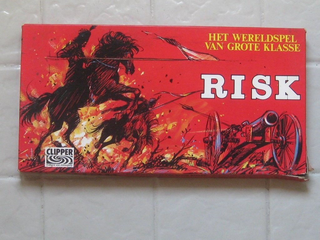 Risk, spel van Clipper, Hobby en Vrije tijd, Gezelschapsspellen | Bordspellen, Vijf spelers of meer, Ophalen of Verzenden, Gebruikt