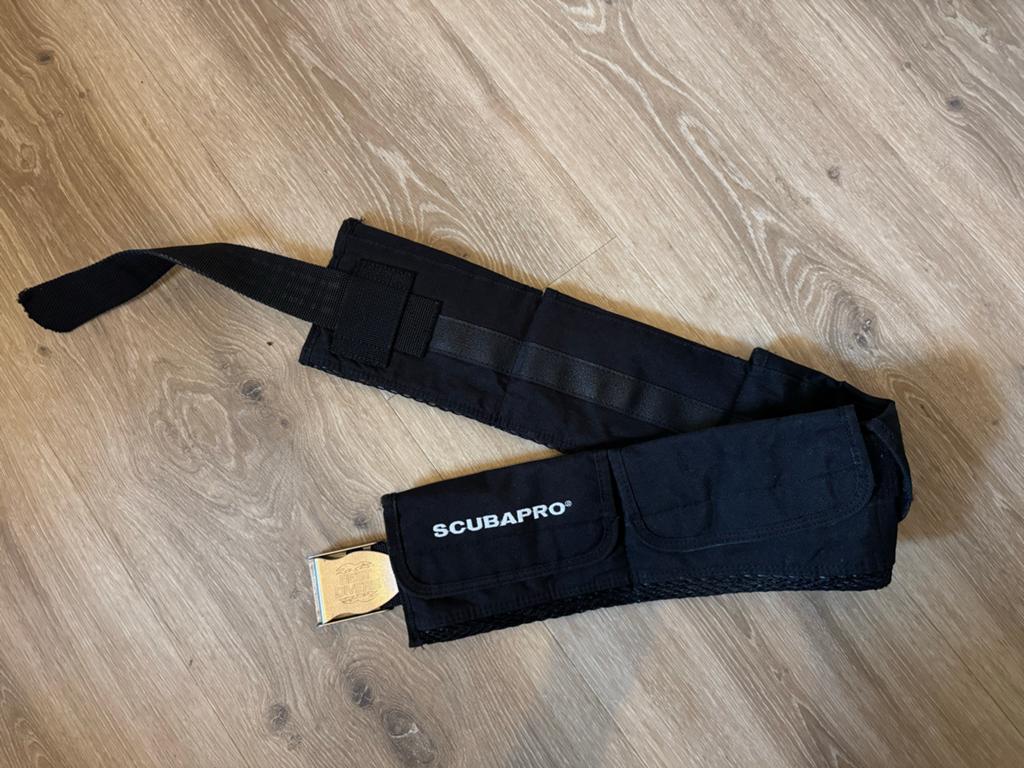 Scubapro Loodgordel, Watersport en Boten, Duiken, Ophalen of Verzenden, Gebruikt, Lood of Loodgordel