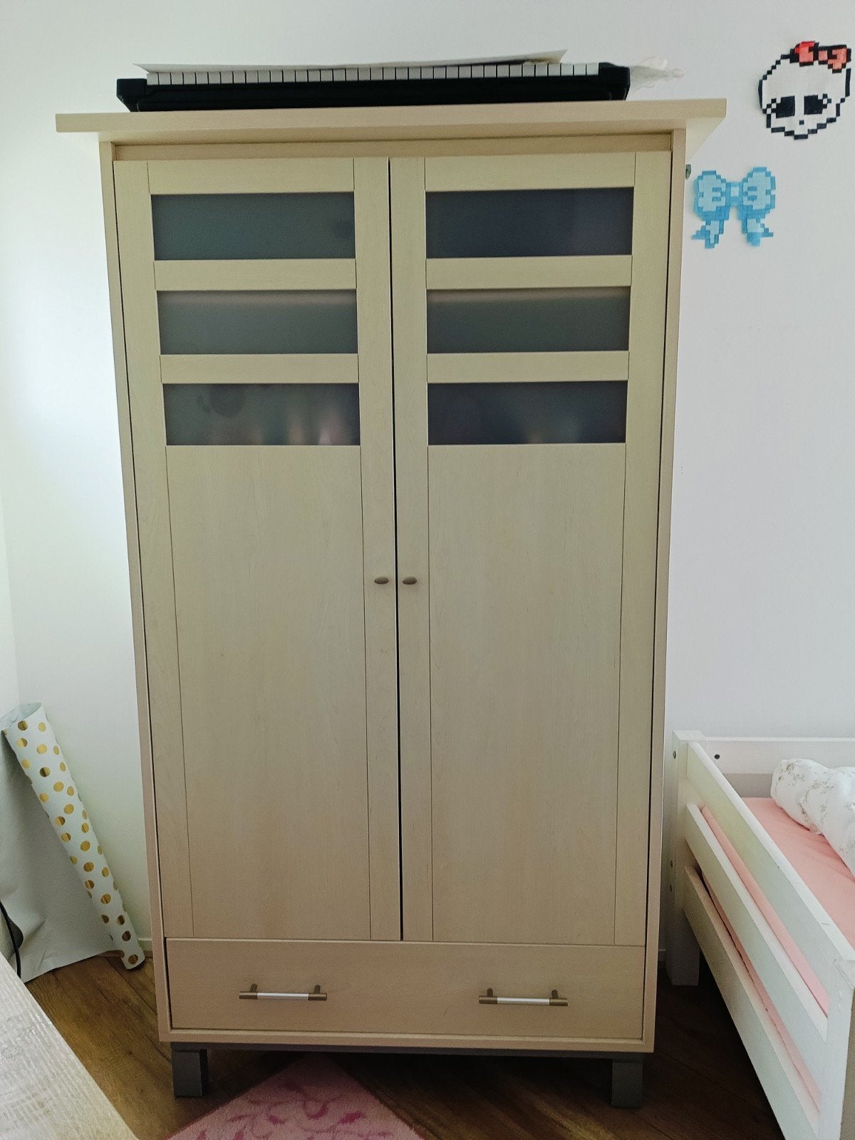 Kinderkamer set / slaapkamermeubels compleet – kast + commod, Ophalen of Verzenden, 50 tot 70 cm, 100 cm of meer, 105 cm of meer