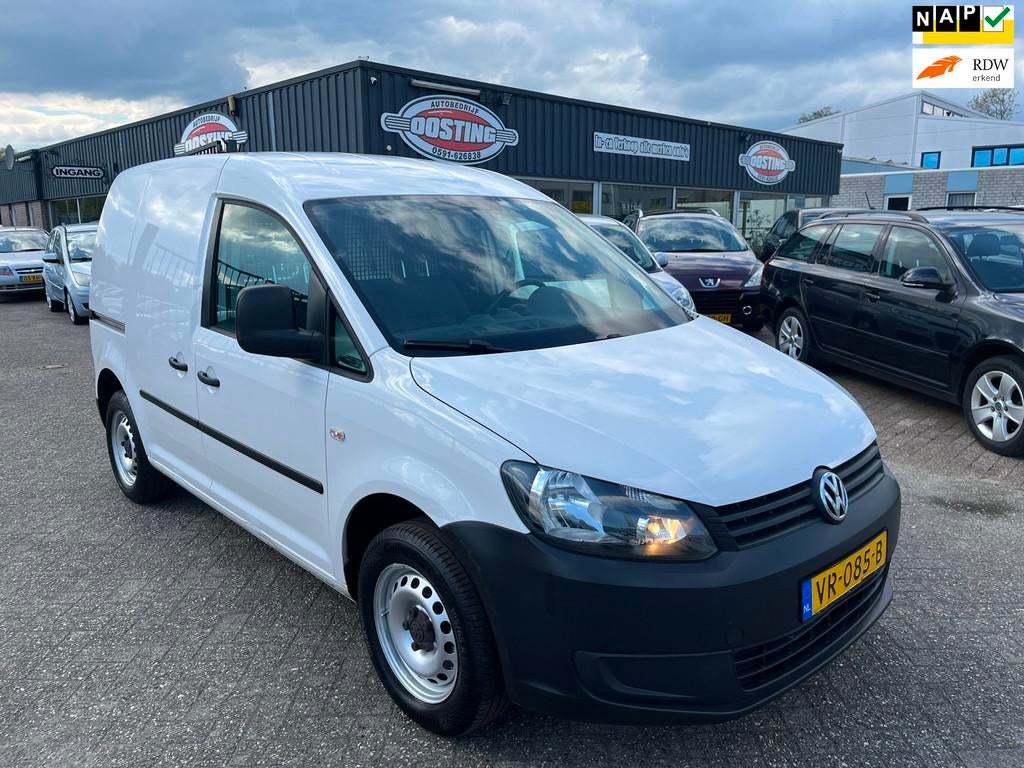 Volkswagen Caddy 1.6 TDI BMT(st-bekr,airco,schuifdeur,trekha, Voorwielaandrijving, Euro 5, Stof, Gebruikt