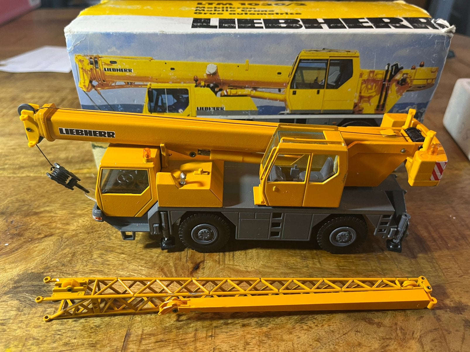 Liebherr ltm 1030/2, Hobby en Vrije tijd, Ophalen of Verzenden, Zo goed als nieuw, Hijskraan, Tractor of Landbouw, Wsi