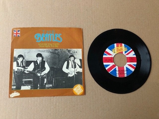 The Beatles Lend Me Your Comb - Vinyl single, Cd's en Dvd's, Gebruikt, Beschermende buitenhoes, 7 inch, Ophalen of Verzenden