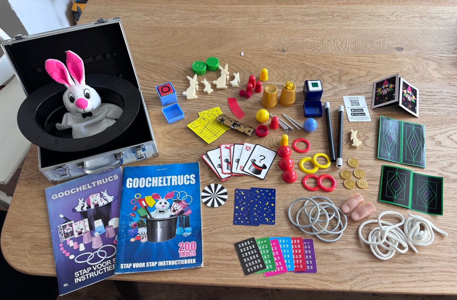 Kinder goochel set: 2 dozen in één, Ophalen of Verzenden, Gebruikt, Overige